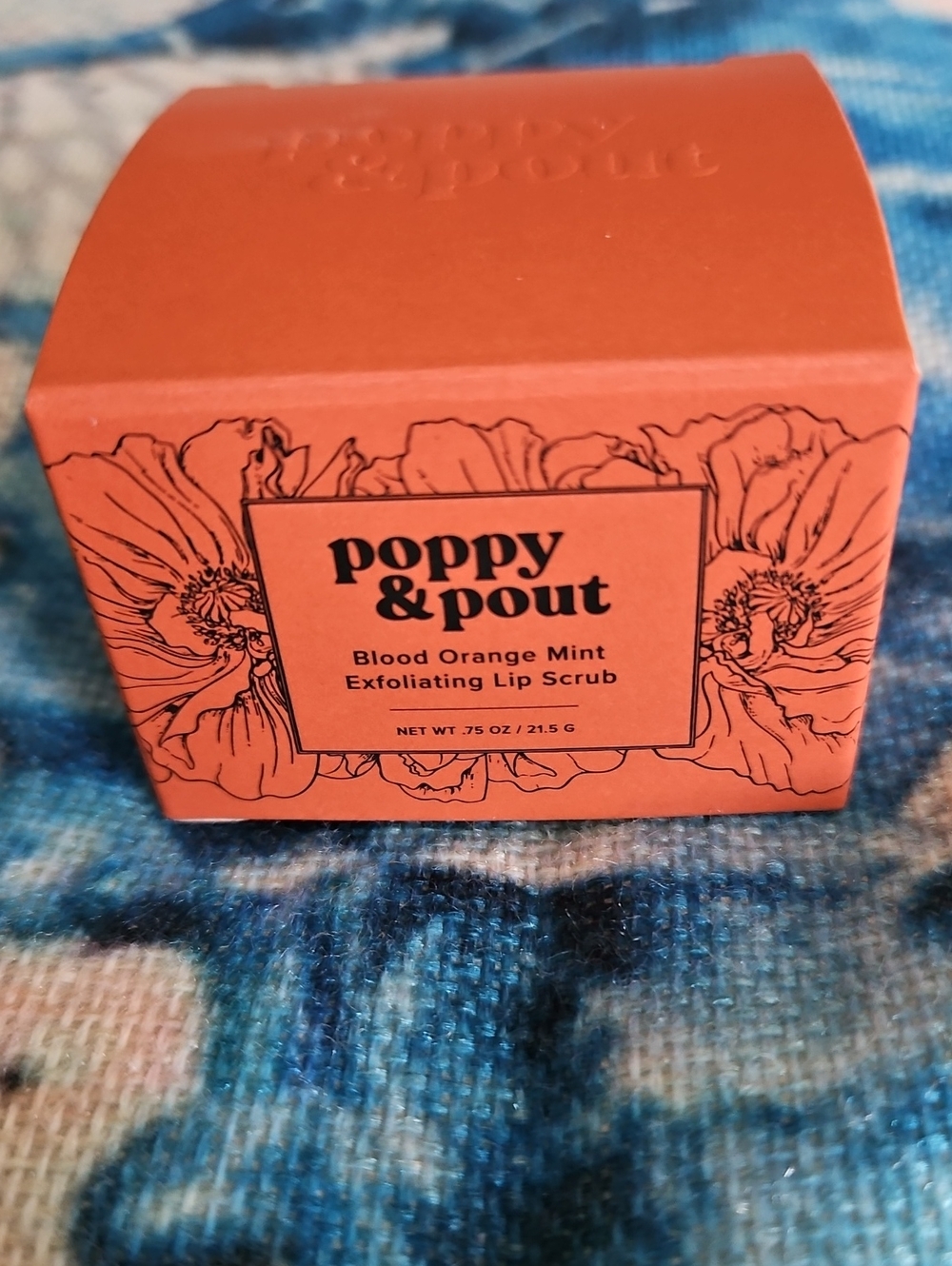 Poppy & Pout Blood Orange Mint Lip Scrub